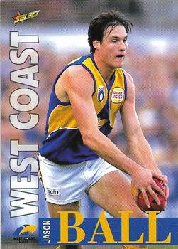 1996 Select AFL #53 Jason Ball Front